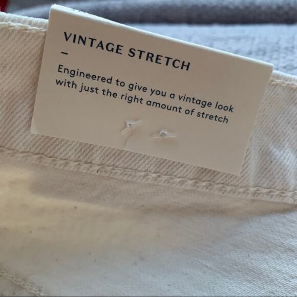 Universal Thread Highest Rise Vintage Crop Jeans Y2K Cream Trendy Denim 16 - Picture 8 of 10